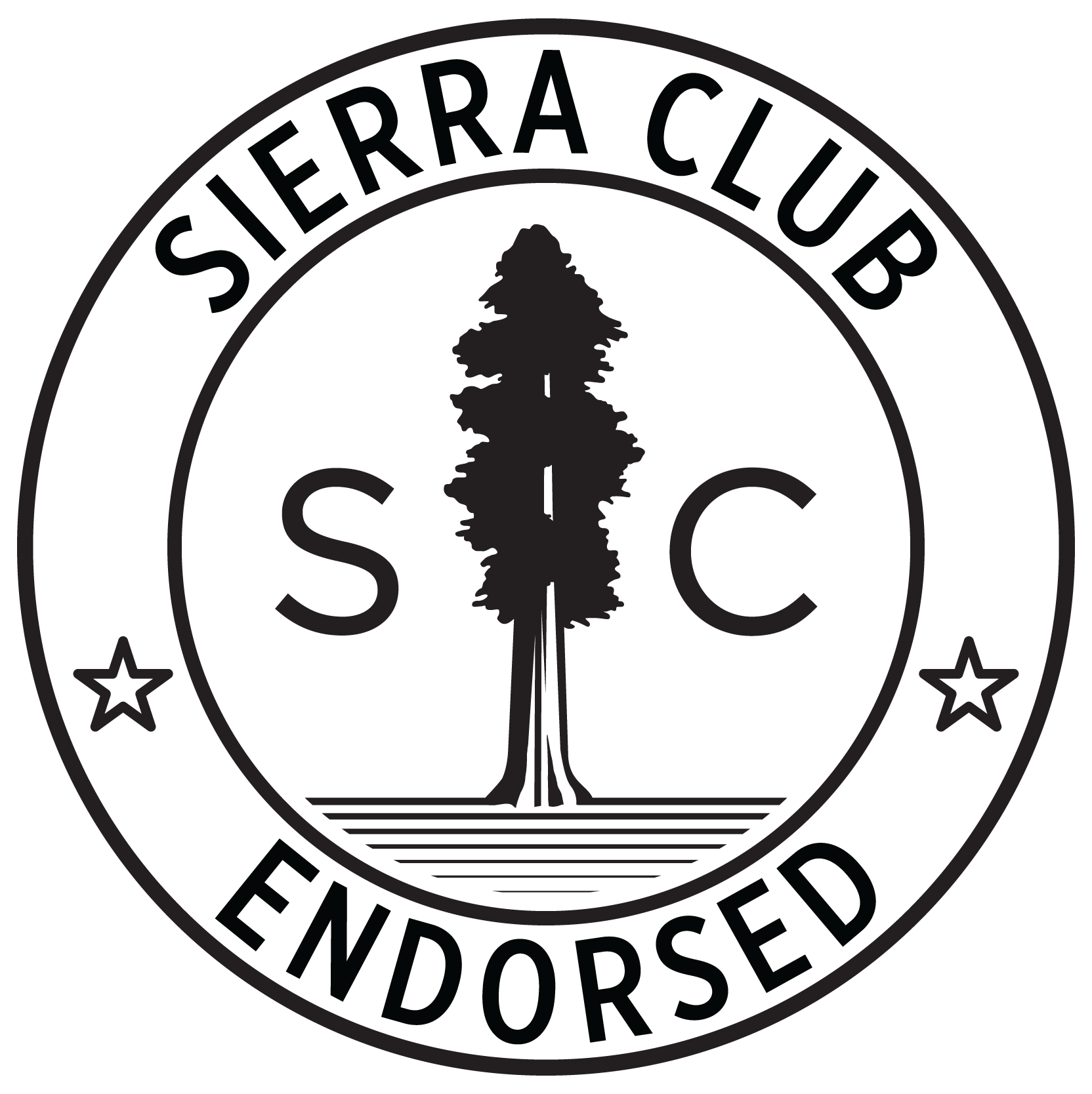Endorsed by the Sierra Club